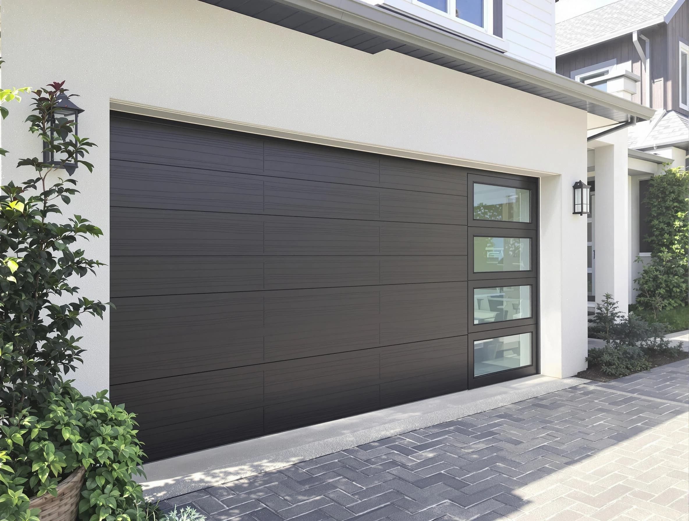 Custom garage door installation by Columbia Garage Door Repair in Columbia