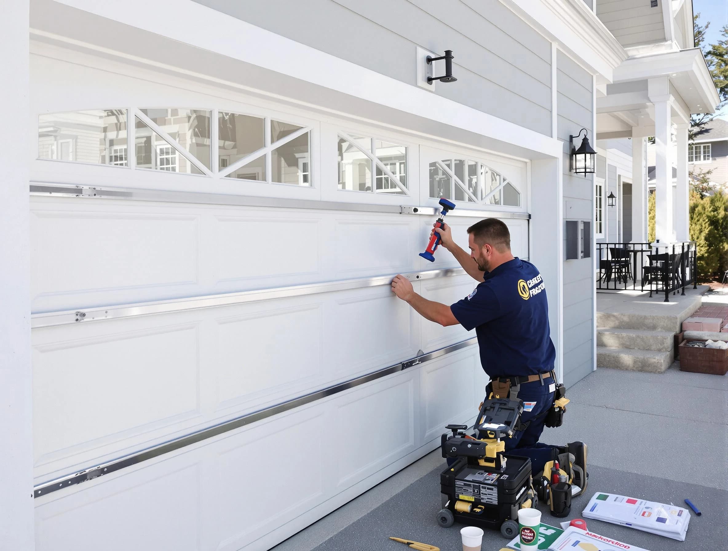 Professional garage door installation by Columbia Garage Door Repair in Columbia