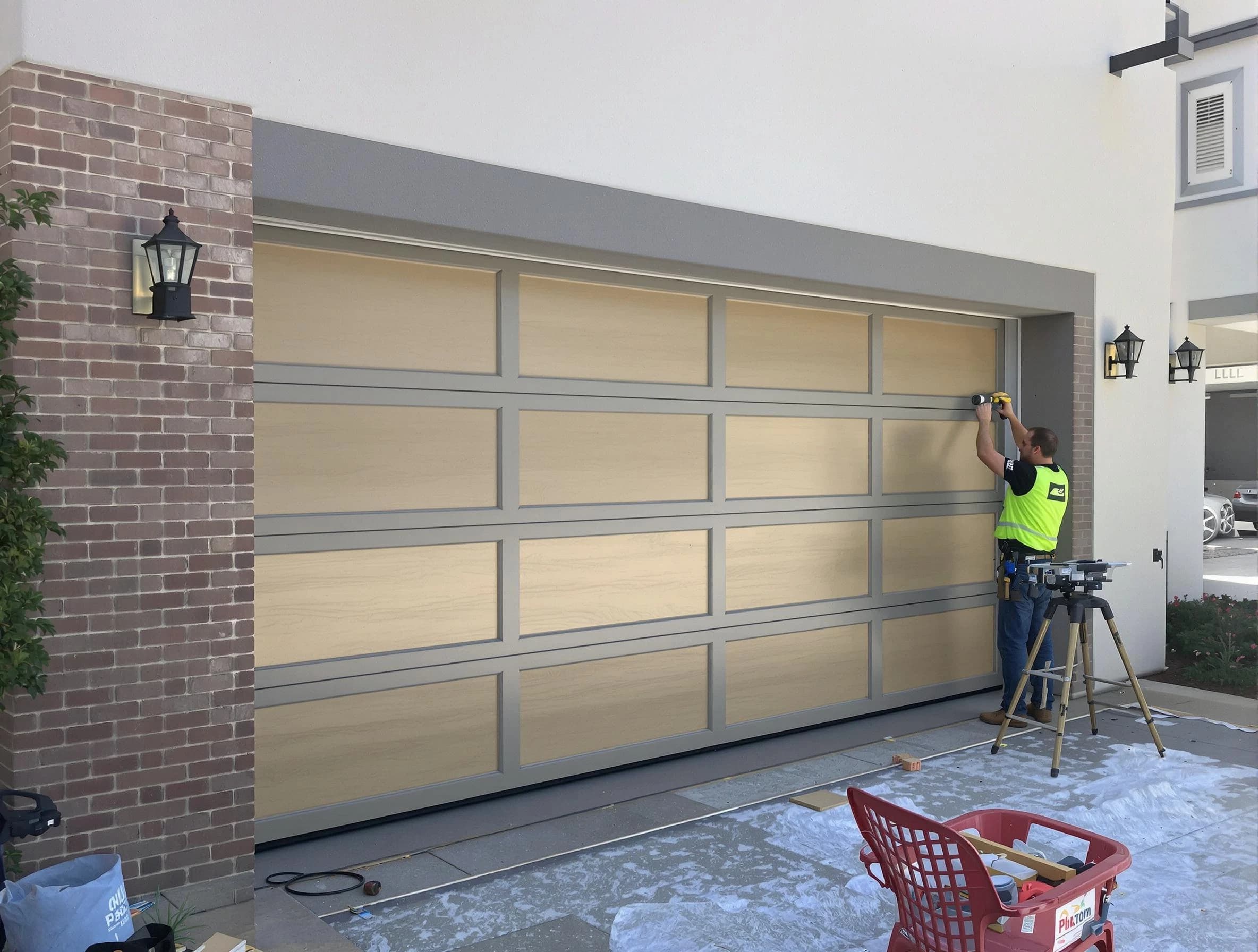 Garage door replacement service by Columbia Garage Door Repair in Columbia