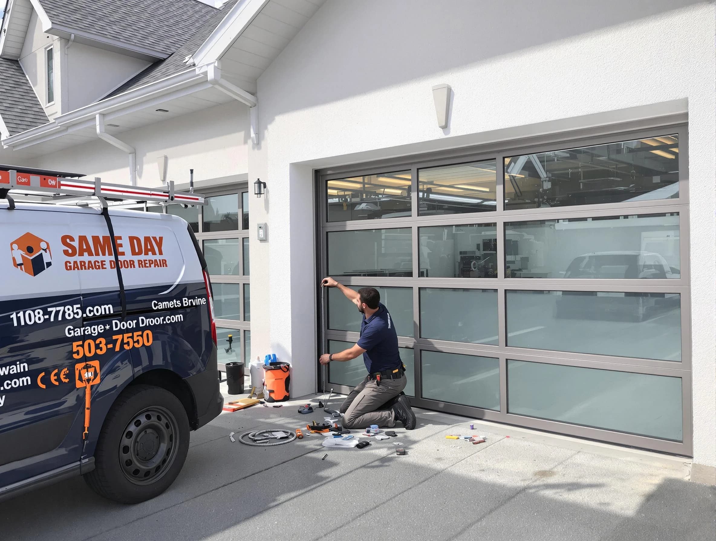Same-day garage door repair service by Columbia Garage Door Repair in Columbia