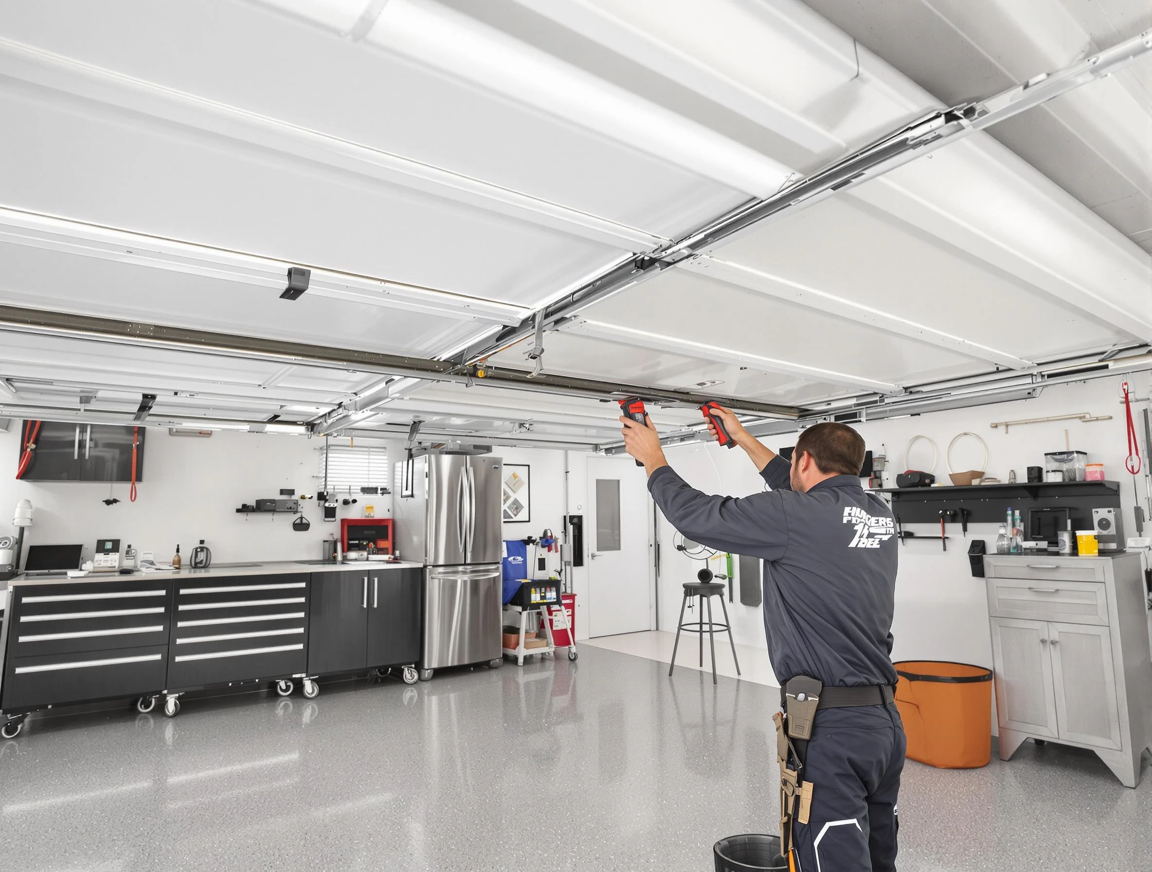 Overhead garage door repair service by Columbia Garage Door Repair in Columbia